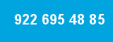 922 695 48 85 922 695 48 85